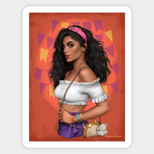 Esmeralda Sticker